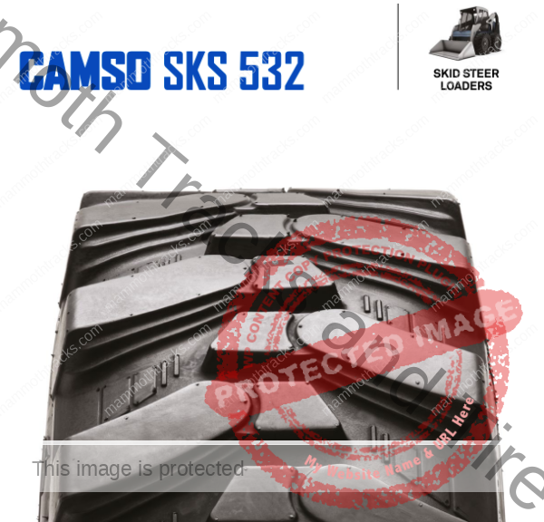 10-16.5 SKS 532 BIAS 10 PLY Camso (formerly Solideal) Skid Steer Tire, 10-16.5 SKS 532 BIAS 10 PLY Camso (formerly Solideal) Skid Steer Tire for Sale