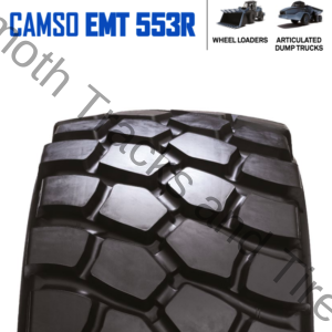 Camso (formerly Solideal) EMT 553R Radial Articulated Dump Truck Tire, Camso (formerly Solideal) EMT 553R Radial Articulated Dump Truck Tire for Sale