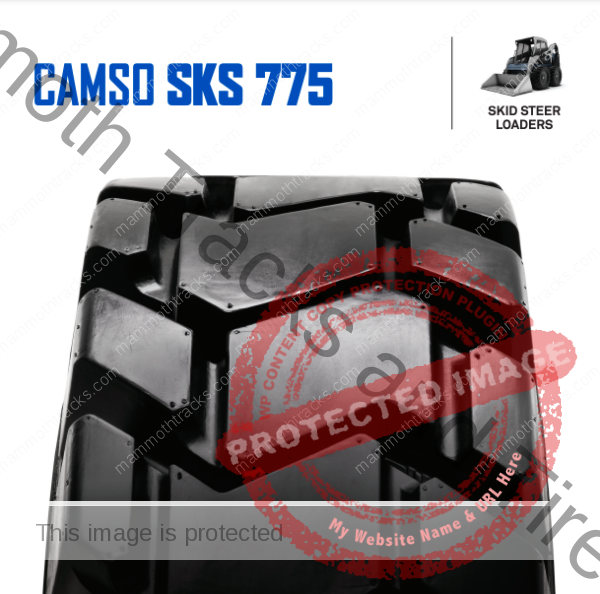 10-16.5 / 10x16.5 BIAS 10 Ply Camso SKS 775 (formerly SOLIDEAL) L-5 (non-directional) Pneumatic Skid Steer Loader Tire for Sale by Size / Model, 10-16.5 / 10x16.5 BIAS 10 Ply Camso SKS 775 (formerly SOLIDEAL) L-5 (non-directional) Pneumatic Skid Steer Loader Tire for Sale by OE Manufacturer, 10-16.5 / 10x16.5 BIAS 10 Ply Camso SKS 775 (formerly SOLIDEAL) L-5 (non-directional) Pneumatic Skid Steer Loader Tire for Sale by Tire Size
